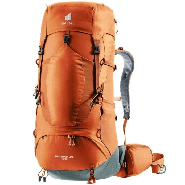 marques pas cher Deuter Aircontact Lite 40+10L /chesnut Sarcelle 1