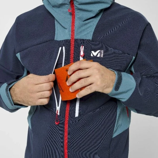 Grosses soldes ⭐ Millet Geilo Shield Hoodie – Veste softshell homme 🥰 magasin en ligne france 5